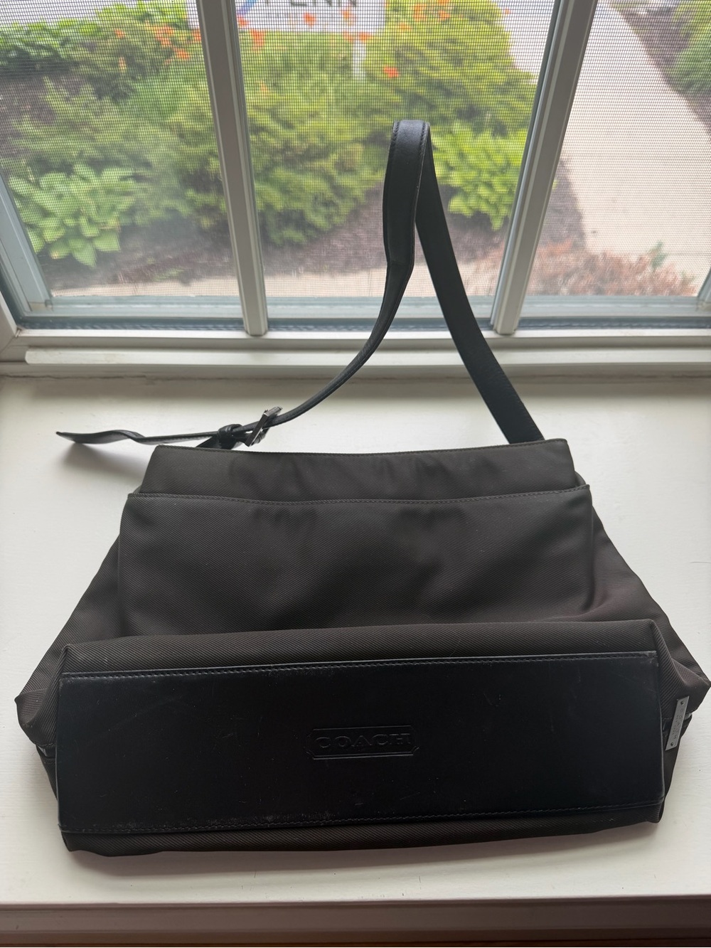 Brown Coach Shoulder Bag